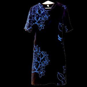 Smoking Lily Point Grey dress, blue, small